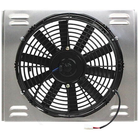 Aftermarket Z40118 Single High CFM 16 Electric Fan And Shroud, 17 x 1934 x 418 Z40118-NOR